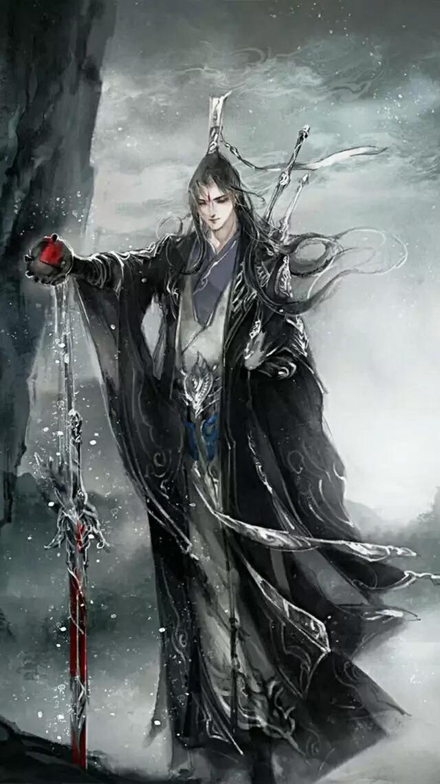 曄少網絡古風動漫圖鑒 劍挽星河，唯守一人